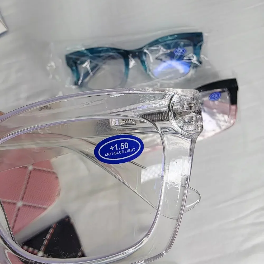 3 Pack Anti Blue Light  Reading Glasses 1.50+
